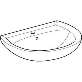 Geberit Renova Waschtisch, 65x51cm m. Hl., m. Ül., manhattan