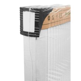 Flachheizkörper Buderus Logatrend, VC-profiliert, Typ 33 mit Wandbefestigung 300 x 500 mm Ausführung rechts