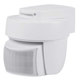Homematic IP Smart Home Bewegungsmelder HmIP-SMO-2 mit Dämmerungssensor - außen, weiß