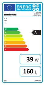 Buderus Gas-Brennwert Logaplus-Paket W50 GB192i.2-25 25kW H-Gas Speicher ESU160 Logamatic RC220 schwarz