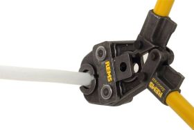 Rohrinstallation REMS Fitting - Manuelle Pressmaschine Set mit Pressbacken TH