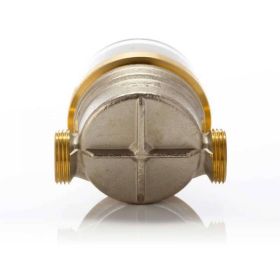 Wohnungs-Wasserzähler Aufputz für Warmwasser Q3 2,5 m³ - Baulänge 80 mm