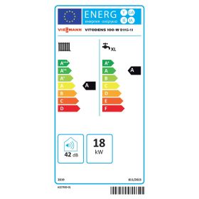 Viessmann Gas-Brennwert-Kombigerät Vitodens 100-W 19 kW Wandgerät Typ B1KG