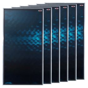 Wolf Solar Paket 13,8 m² mit 6 Flachkollektoren TopSon F3-1, SM2-2 Regelung, Schichten-Pufferspeicher BSP-W-1000