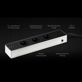 Eve Energy Strip - Smarte Steckdosenleiste (HomeKit)