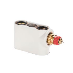 Danfoss Anschlussarmatur VHX Duo Set R 1/2 Durchgangsform mit RAX-Fühlerelement