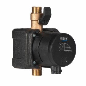 Biral Trinkwasser-Umwälzpumpe CompAX 15-1 175 BLUE RV KH mit Wärmedämmschale