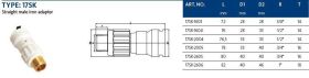 Aluverbund Steckfitting Henco Vision Übergang Außengewinde 26 x 3 - 3/4"