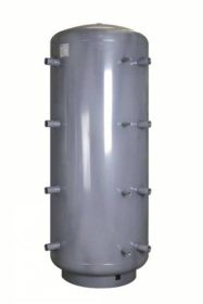 Pufferspeicher PSRR 2000 Liter mit zwei Rohrregistern und 100 mm Isolierung