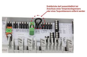 Anschlussleiste Alpha Basis direct Standard Plus 230 V für 6 Heiz- und Kühlzonen (B-Ware)