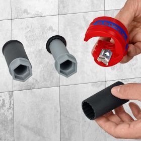 KNIPEX BiX® Schneider für Kunststoffrohre und Dichthülsen
