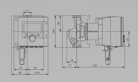 Wilo Hocheffizienz-Einzelpumpe Stratos MAXO 30/0,5-10 PN10