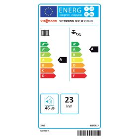 Viessmann Gas-Brennwert-Kombigerät Vitodens 100-W 25 kW Wandgerät Typ B1KG