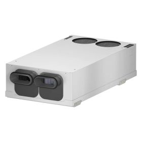 Zehnder Komfort-Lüftungsgerät ComfoAir Fit 100 SR Enthalpie, Zuluftanschluss rechts, Außen- und Fortluftanschlüsse unten