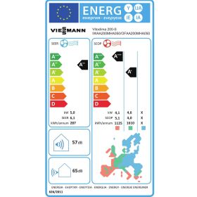 Viessmann Vitoclima 200-S Single-Split-Klimagerät 5,0 / 5,2 kW IW/OFAA200MHA050