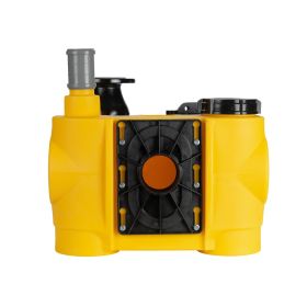 Jung Pumpen Fäkalienhebeanlage COMPLI 400 E (230V) mit montierter Rückschlagklappe R80