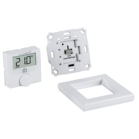Homematic IP Smart Home Wandthermostat mit Schaltausgang HmIP-BWTH24 - für Markenschalter, 24 V