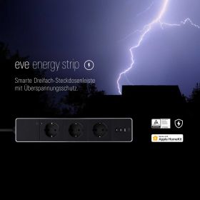 Eve Energy Strip - Smarte Steckdosenleiste (HomeKit)