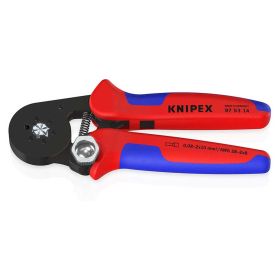 KNIPEX Selbsteinstellende Crimpzange für Aderendhülsen