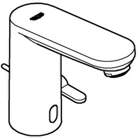 IR-Elektronik für WT Eurosmart CE 36331_1 mit Mischung Batterie chrom