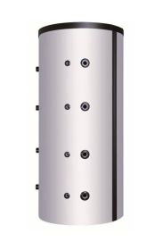 Pufferspeicher PSF mit Flansch Durchmesser 240 mm und 100 mm Isolierung 500 l