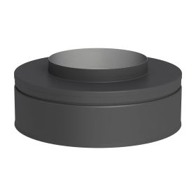 Jeremias DW-BLACK 5,0 m Grundpaket Ablauf seitlich und Mündungsabschluss