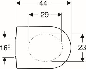 Geberit iCon WC-Sitz, weiß