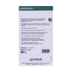 Grünbeck Mineralstofflösung exaliQ safe+ 60 Liter