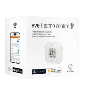 Eve Thermo Control – Temperatursensor und -regler für Eve Thermo (Matter)