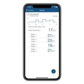 Homematic IP Smart Home Wandthermostat HmIP-WTH-1 mit Luftfeuchtigkeitssensor