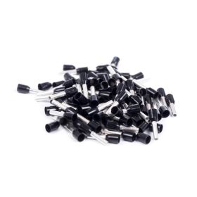 Klauke 4728 Aderendhülse 1,5 mm² 100 Stück schwarz