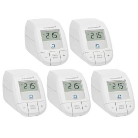 Homematic IP Smart Home 5er Set Heizkörperthermostat basic HmIP-eTRV-B-2