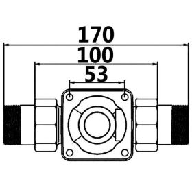SYR Universalflansch 2315 DN25 1 Zoll
