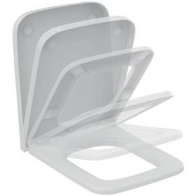 Ideal Standard WC-Sitz Blend Cube Softcl 365x455x35mm Weiß