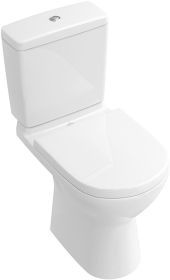 Villeroy & Boch Tiefspül-WC spülrandlosf Kombi 5661R0 360x670mm Oval Weiß Alpin