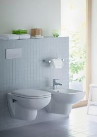 WWC-Set D-Code, rimless, TS,weiß, inkl.WC-Sitz m.Absenkautomatik