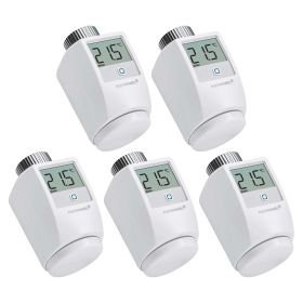 Homematic IP Smart Home 5er Set Heizkörperthermostat HmIP-eTRV-2