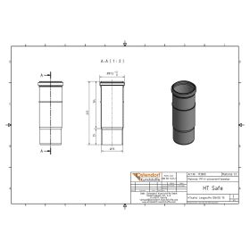 HTsafeL Langmuffe DN 75