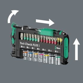 Wera Tool-Check PLUS 1, 39‑teilig