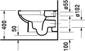 WWC-Set Duravit No.1, TS rimless weiß, inkl.WC-Sitz m.Absenkautomatik