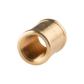 Messing Gewinde-Fitting Muffe 3/8"IG - 3/8"IG (DN 10) - schwere Ausführung