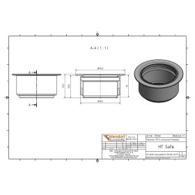 HTsafeRI Innenreduktion DN 110/75
