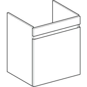 Geberit Renova Plan US f. WT, mit 1 Schu 53,6x60,6x44,6cm, Nussbaum hickory hell