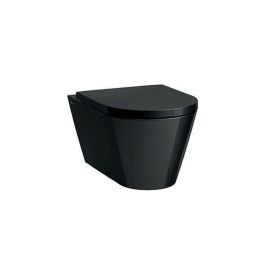 LF Wand-Tiefspül-WC Kartell by Laufen 370x545 spülrandlos schwarz glänzend