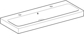 Geberit iCon Waschtisch, 120x48,5cm zwei Hl., m. Ül., weiß