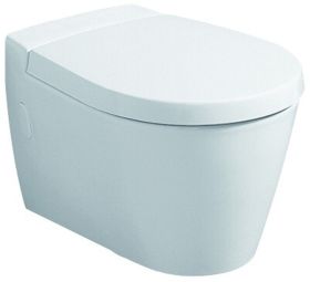 Geberit Visit WC-Sitz, weiß Scharniere Edelstahl