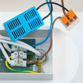 Shelly 1L Gen3 1-Kanal-Relais WLAN-gesteuerter Smart-Schalter ohne Neutralleiter inkl. Bypass WLAN, BT, unterputz
