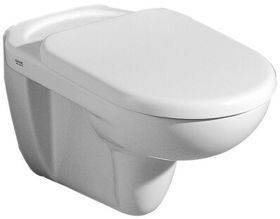 Geberit Mango WC-Sitz, weiß Scharniere verchromt