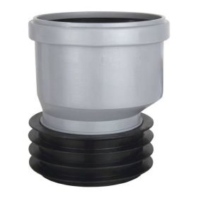 Airfit Steckmuffe exzentrisch für HT und KG Rohr DN 110 x 110