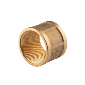 Messing Gewinde-Fitting Muffe 2" IG - 2" IG (DN 50) - schwere Ausführung